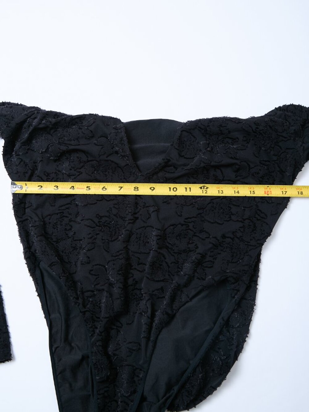 Savage x Fenty Charmed Prince Hooded Long Sleeve Bodysuit Teddy Black Caviar NWT - Picture 11 of 12